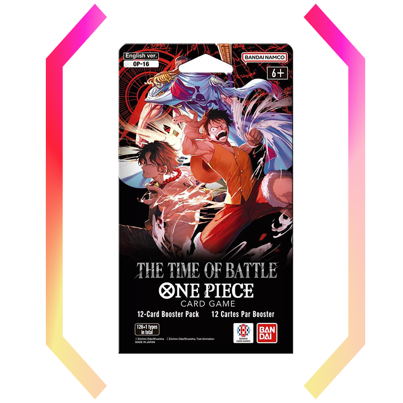 The Time of Battle Sleeved Booster Pack - The Time of Battle (OP16)